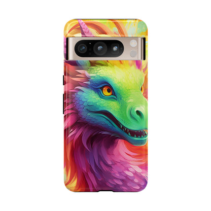 Dragon Apple Tough Phone Cases for iPhone-Samsung-Google Pixel Cover