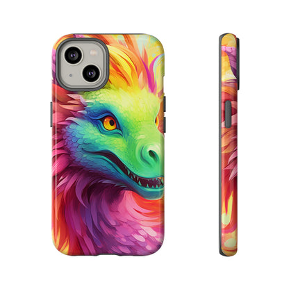 Dragon Apple Tough Phone Cases for iPhone-Samsung-Google Pixel Cover