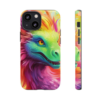 Dragon Apple Tough Phone Cases for iPhone-Samsung-Google Pixel Cover