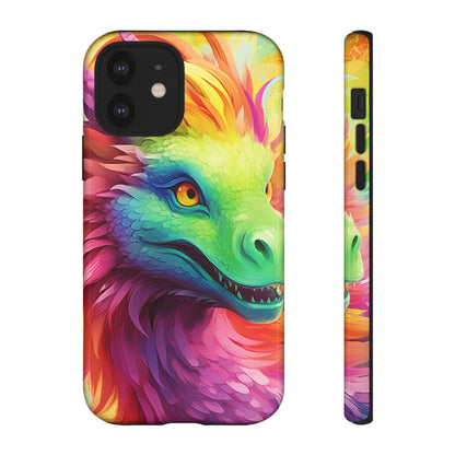 Dragon Apple Tough Phone Cases for iPhone-Samsung-Google Pixel Cover