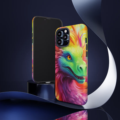 Dragon Apple Tough Phone Cases for iPhone-Samsung-Google Pixel Cover