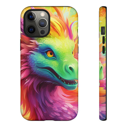 Dragon Apple Tough Phone Cases for iPhone-Samsung-Google Pixel Cover