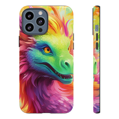 Dragon Apple Tough Phone Cases for iPhone-Samsung-Google Pixel Cover