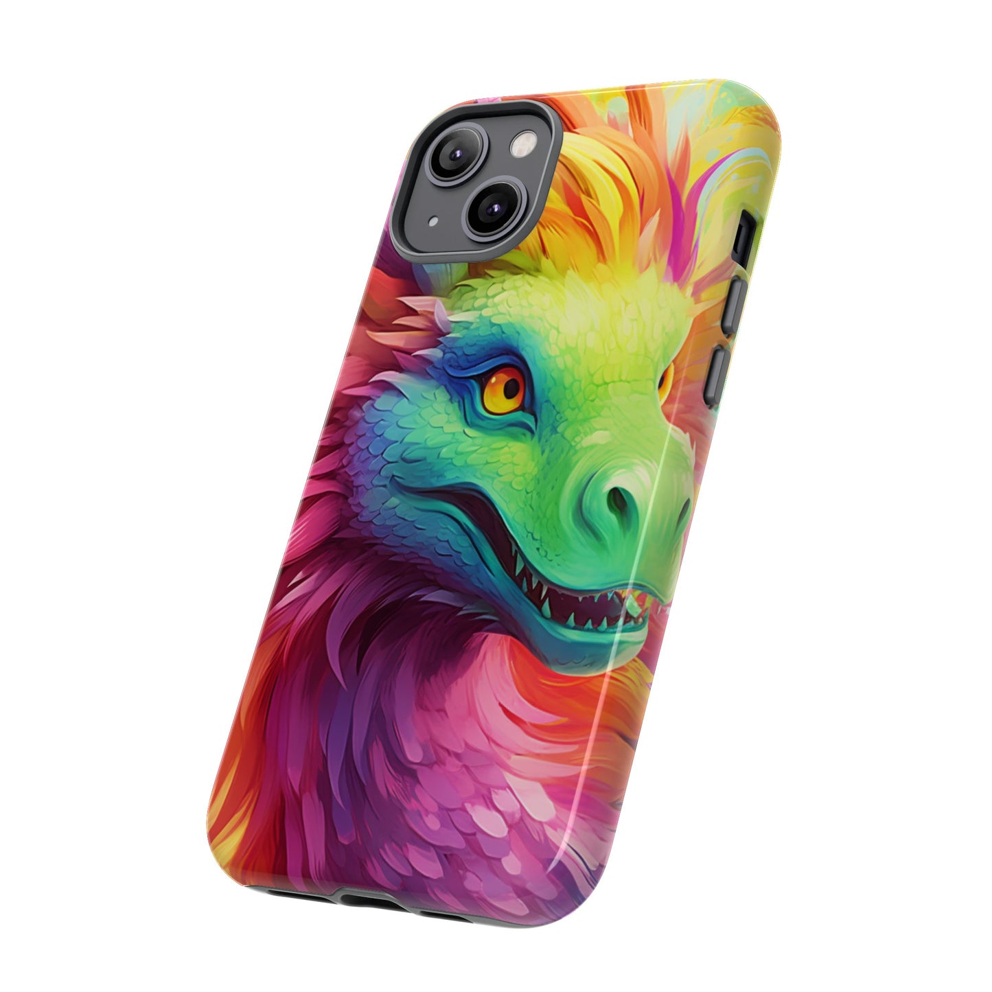 Dragon Apple Tough Phone Cases for iPhone-Samsung-Google Pixel Cover