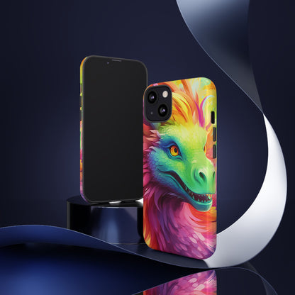 Dragon Apple Tough Phone Cases for iPhone-Samsung-Google Pixel Cover