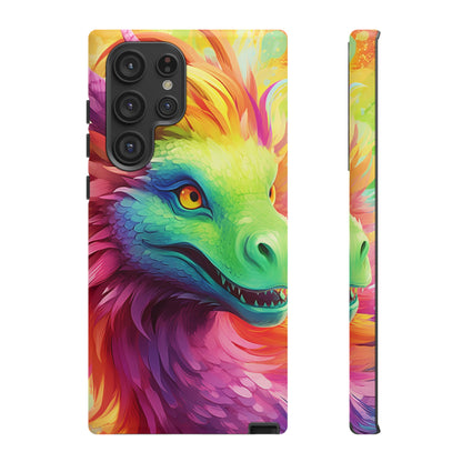 Dragon Apple Tough Phone Cases for iPhone-Samsung-Google Pixel Cover