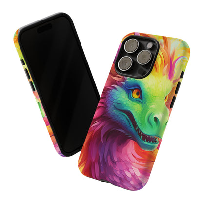 Dragon Apple Tough Phone Cases for iPhone-Samsung-Google Pixel Cover