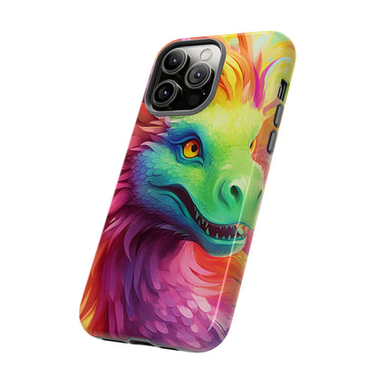 Dragon Apple Tough Phone Cases for iPhone-Samsung-Google Pixel Cover