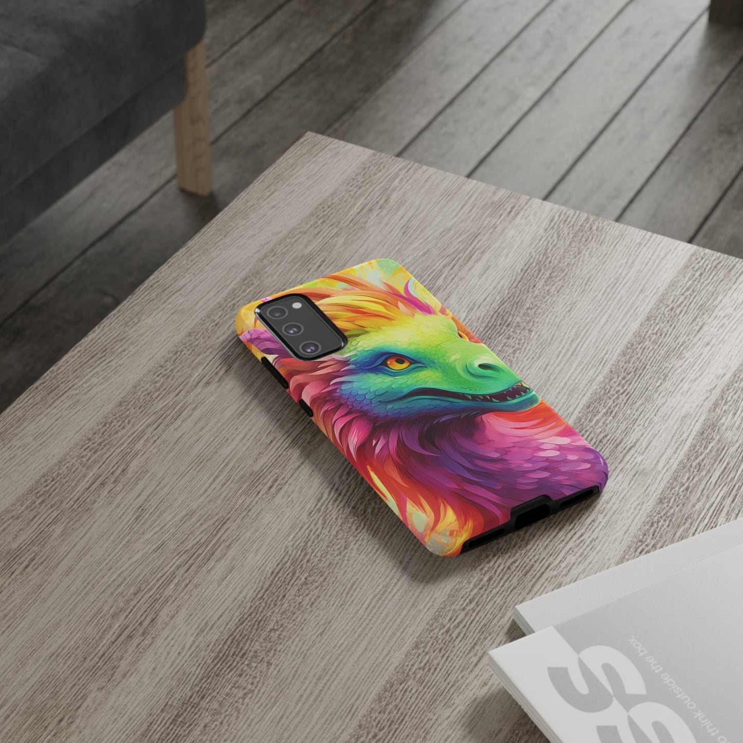 Dragon Apple Tough Phone Cases for iPhone-Samsung-Google Pixel Cover