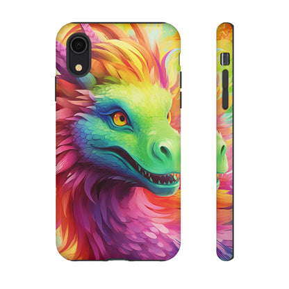 Dragon Apple Tough Phone Cases for iPhone-Samsung-Google Pixel Cover