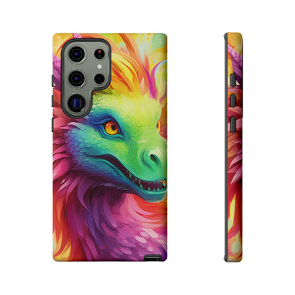 Dragon Apple Tough Phone Cases for iPhone-Samsung-Google Pixel Cover