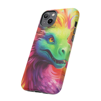 Dragon Apple Tough Phone Cases for iPhone-Samsung-Google Pixel Cover