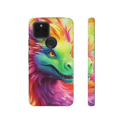 Dragon Apple Tough Phone Cases for iPhone-Samsung-Google Pixel Cover