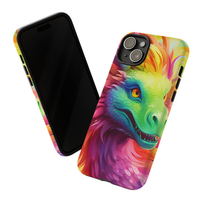 Dragon Apple Tough Phone Cases for iPhone-Samsung-Google Pixel Cover