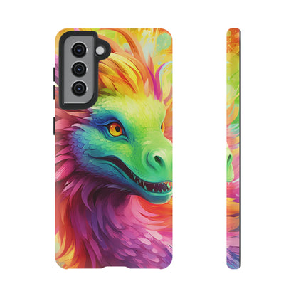 Dragon Apple Tough Phone Cases for iPhone-Samsung-Google Pixel Cover