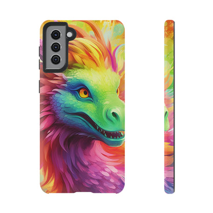 Dragon Apple Tough Phone Cases for iPhone-Samsung-Google Pixel Cover