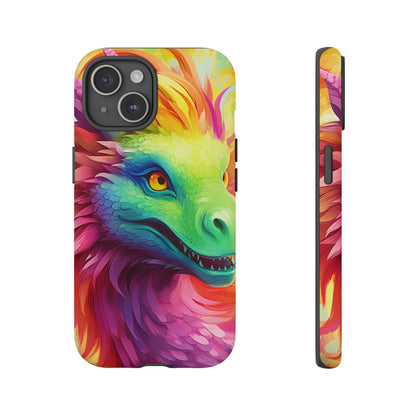 Dragon Apple Tough Phone Cases for iPhone-Samsung-Google Pixel Cover