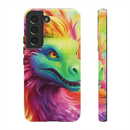 Dragon Apple Tough Phone Cases for iPhone-Samsung-Google Pixel Cover