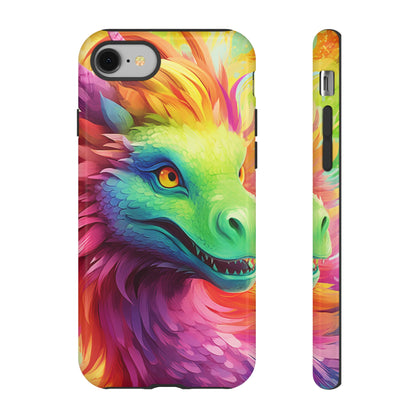 Dragon Apple Tough Phone Cases for iPhone-Samsung-Google Pixel Cover