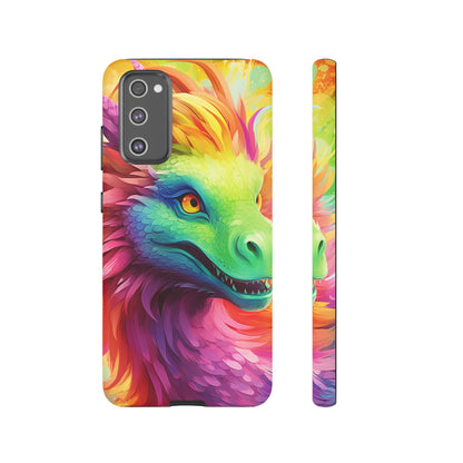 Dragon Apple Tough Phone Cases for iPhone-Samsung-Google Pixel Cover