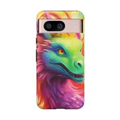 Dragon Apple Tough Phone Cases for iPhone-Samsung-Google Pixel Cover