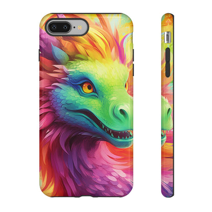 Dragon Apple Tough Phone Cases for iPhone-Samsung-Google Pixel Cover