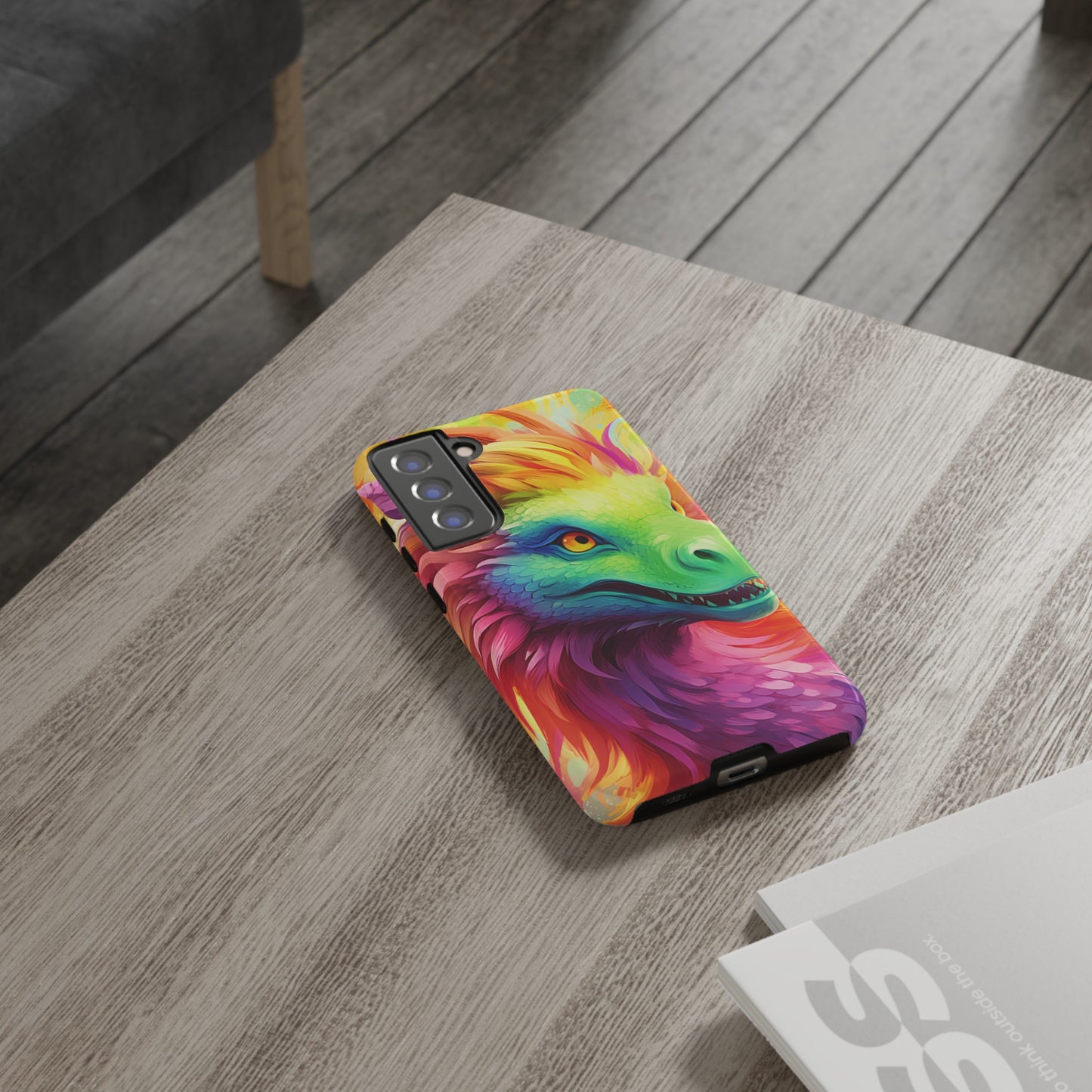 Dragon Apple Tough Phone Cases for iPhone-Samsung-Google Pixel Cover